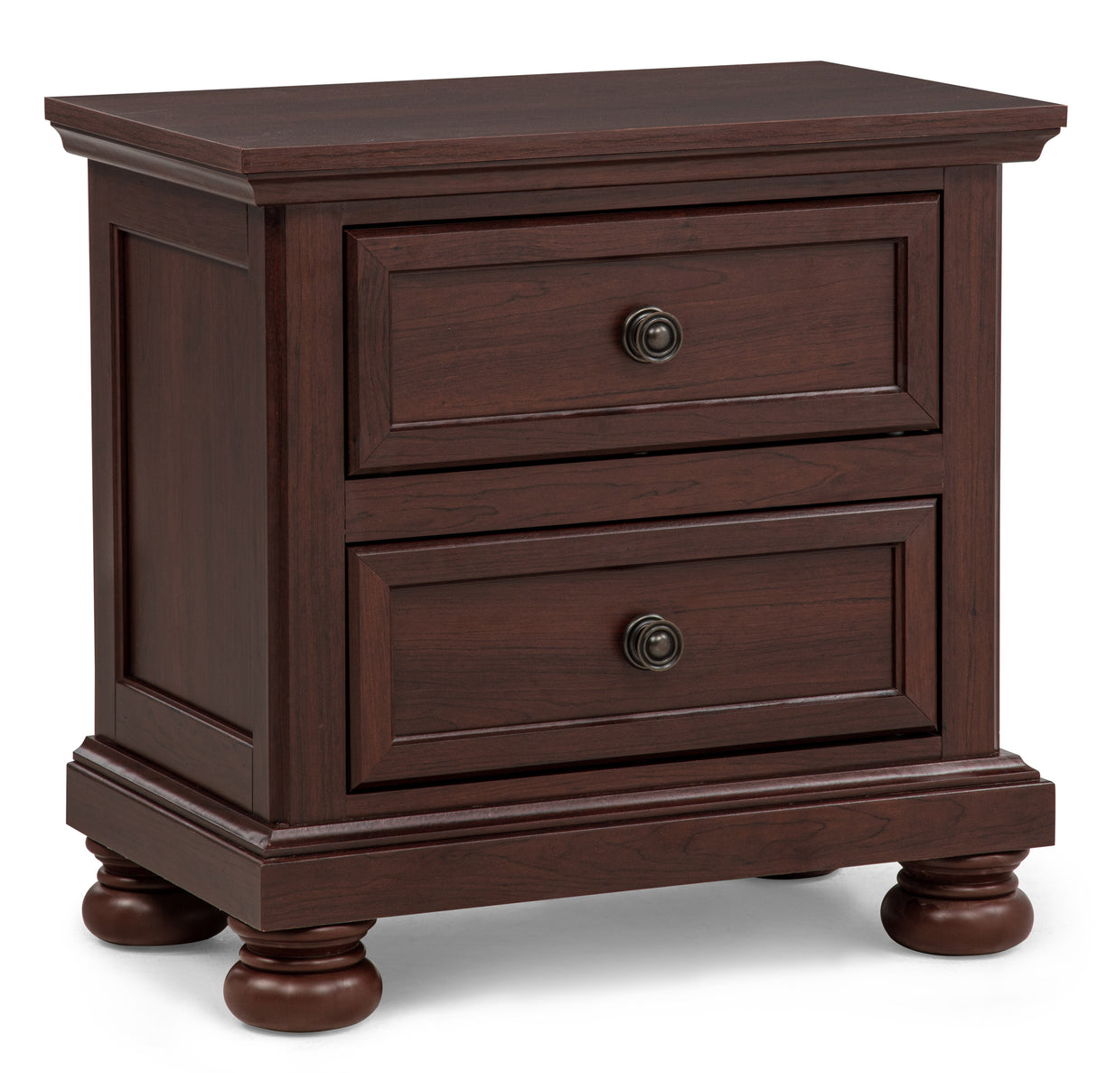 Claribelle Cherry Storage Sleigh Bedroom Set from Crown Mark - Luna Furniture