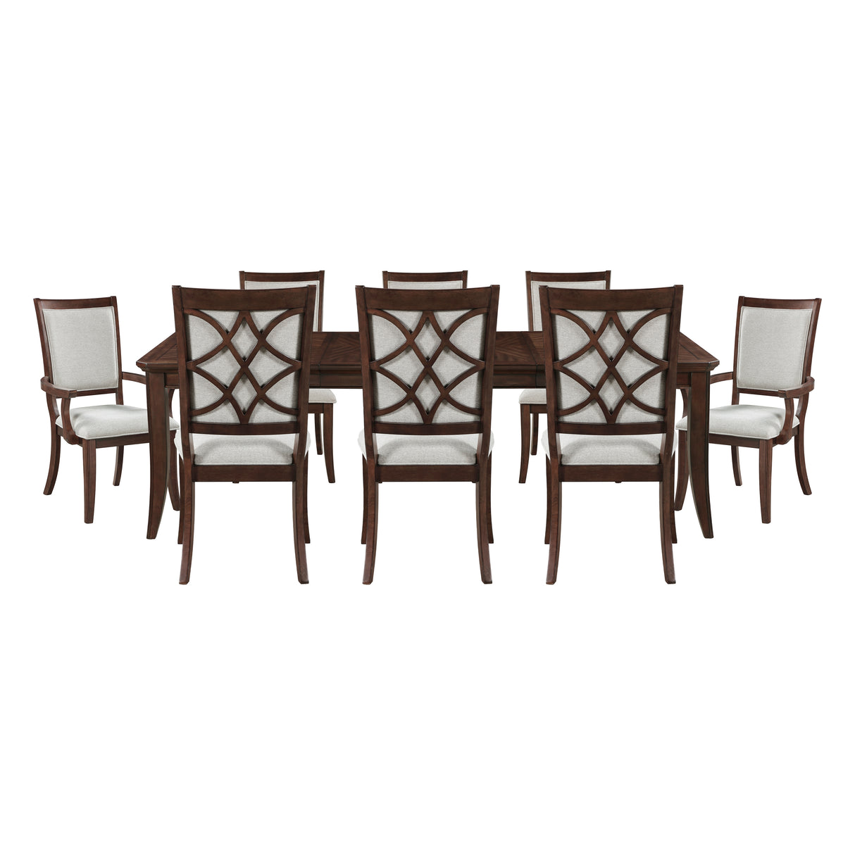 Claymont Cherry 9-Piece 96" Extendable Dining Set from Homelegance - Luna Furniture