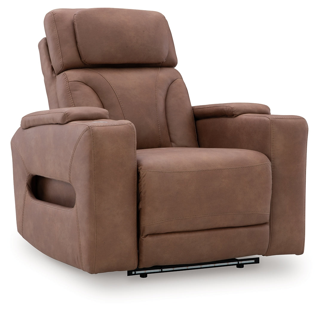 Clean-Slate Sofa, Loveseat and Recliner in Caramel from Ashley Furniture - Luna Furniture