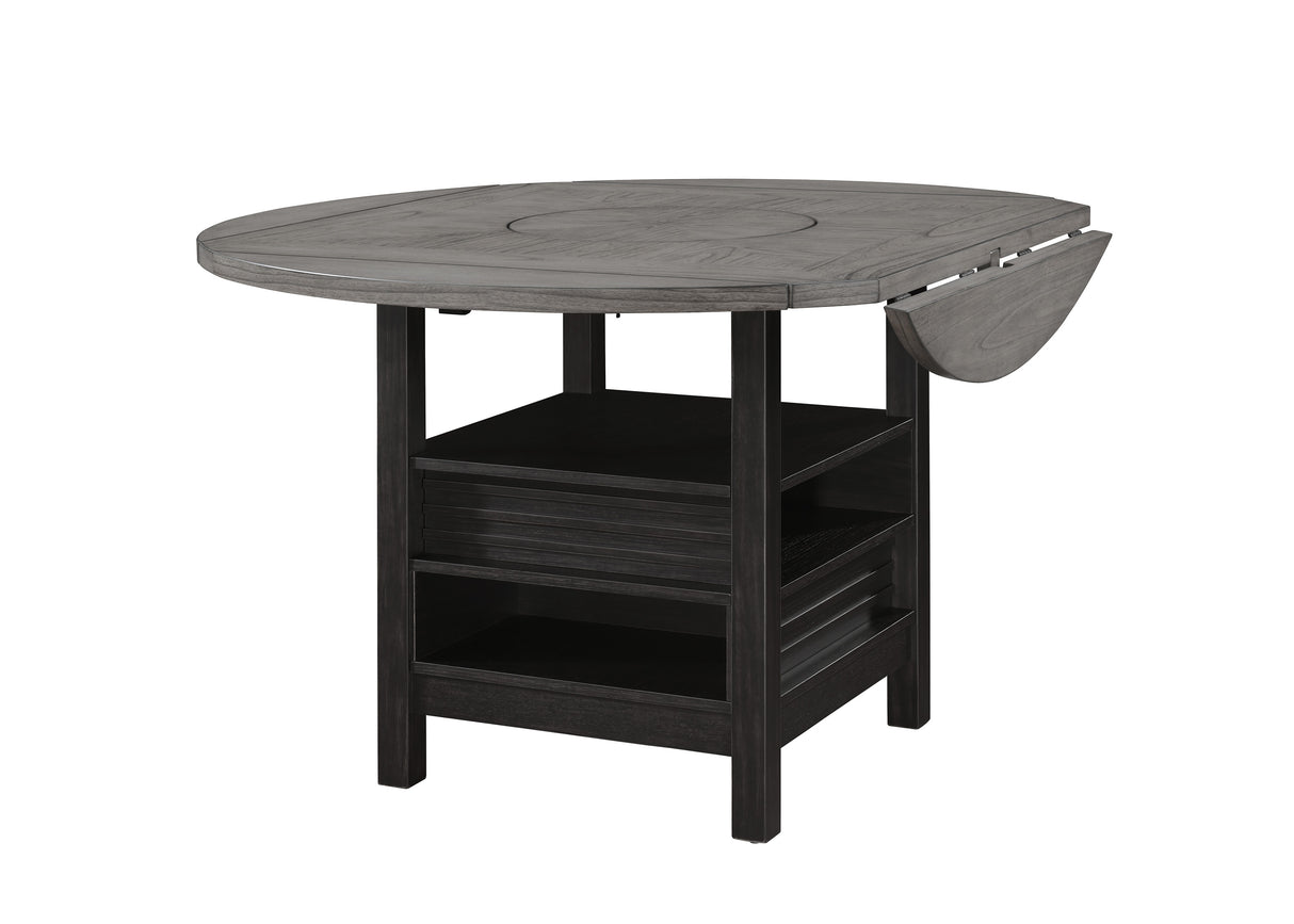 Cline Black/Gray Counter Height Dining Table from Crown Mark - Luna Furniture