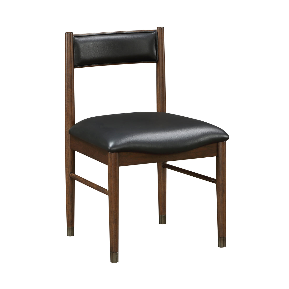 Clive Cherry 5-Piece Round/Oval Extendable Dining Set from Homelegance - Luna Furniture