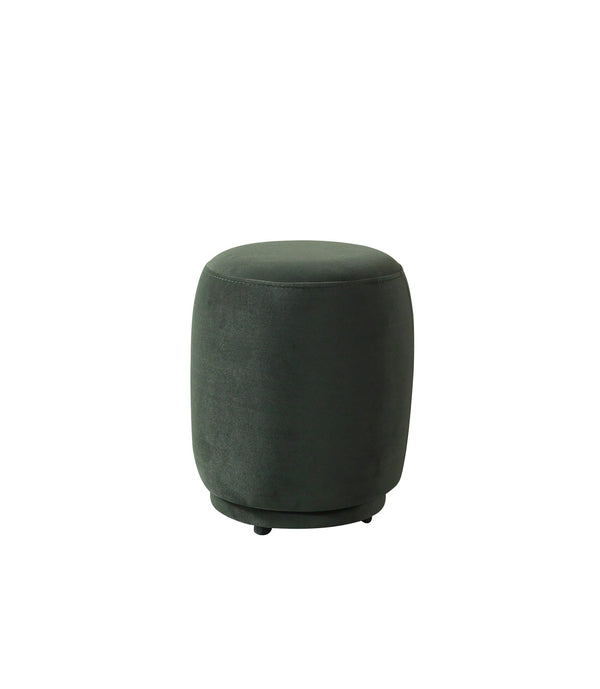 Cloe Green Velvet Stool