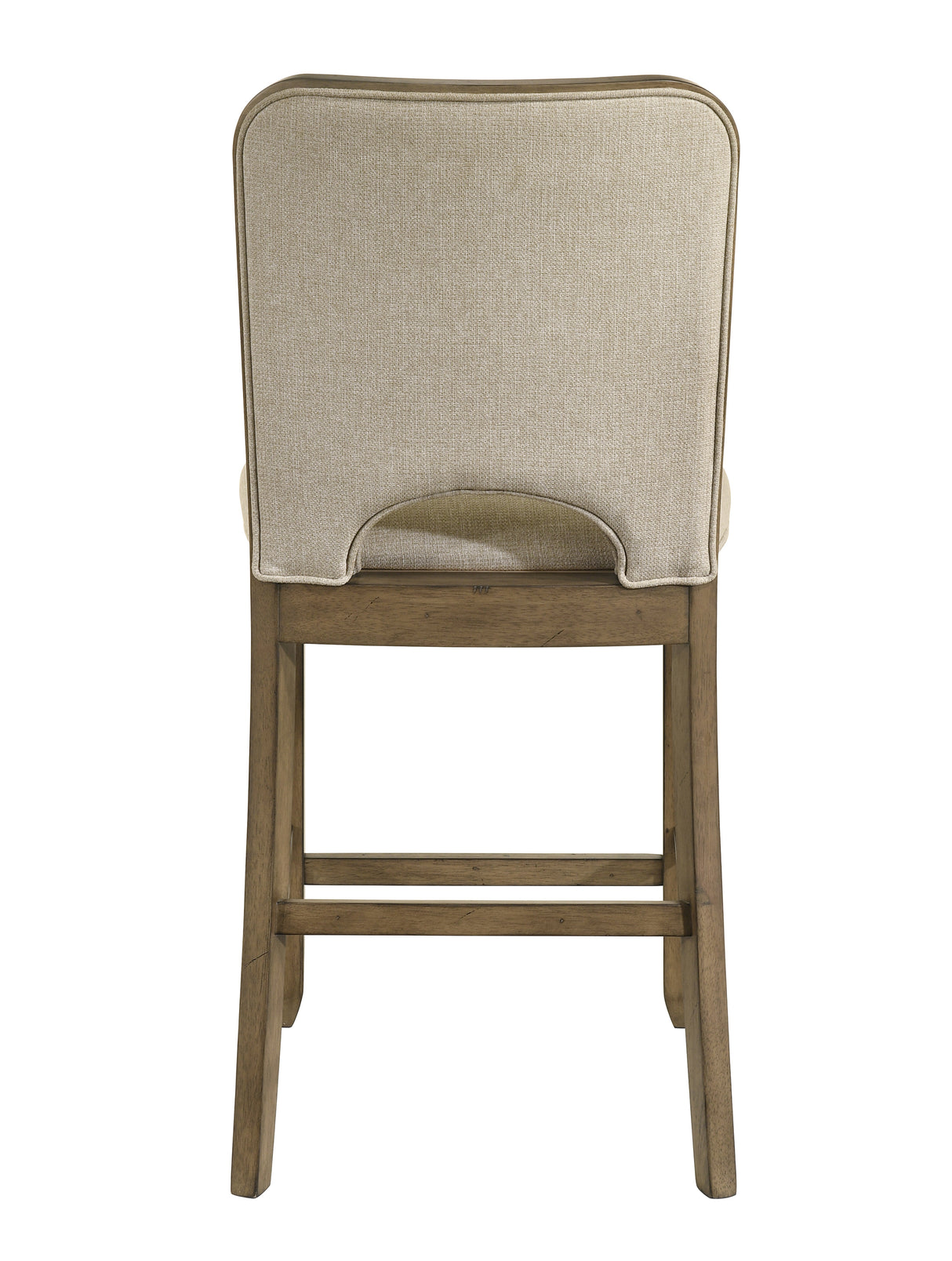 Cockrell Brown/Beige Counter Height Chair, Set of 2 from Crown Mark - Luna Furniture