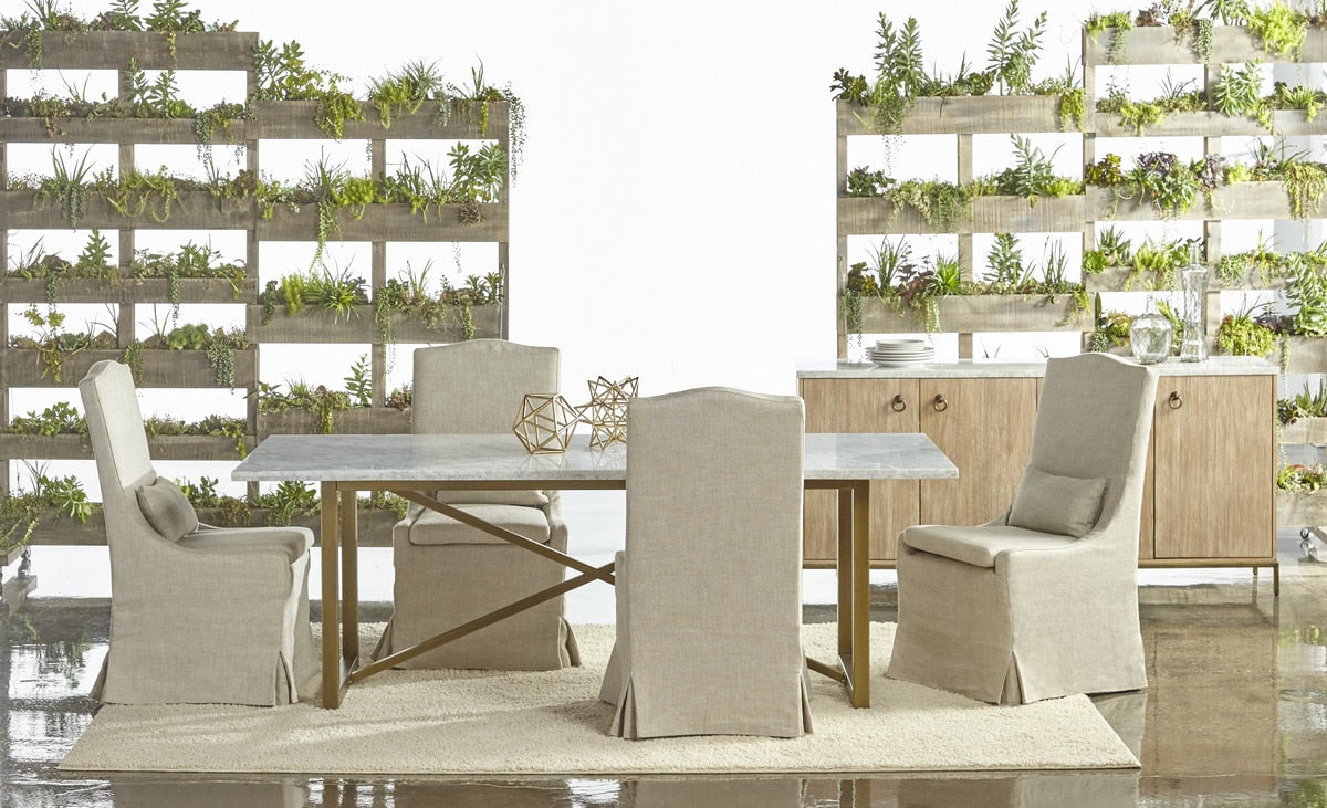 Colette Slipcover Dining Chair from Essentials For Living - Luna Furniture