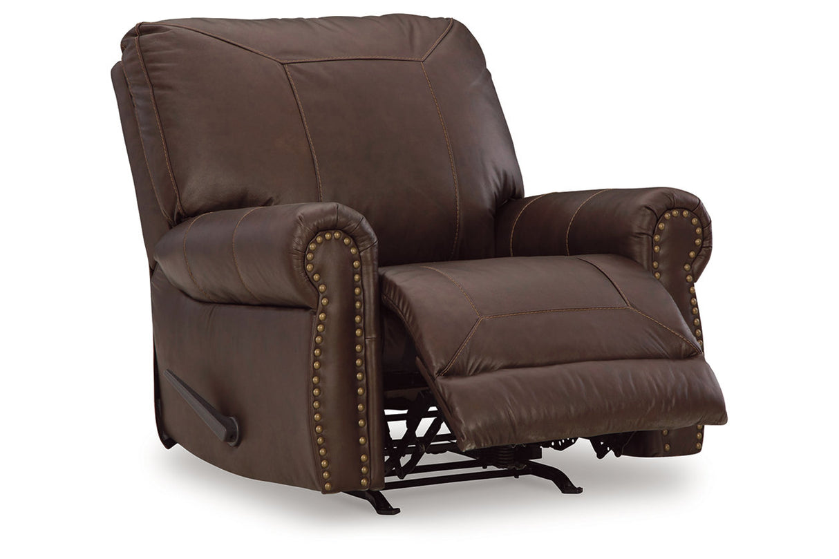 Colleton Dark Brown Sofa and Recliner from Ashley - Luna Furniture