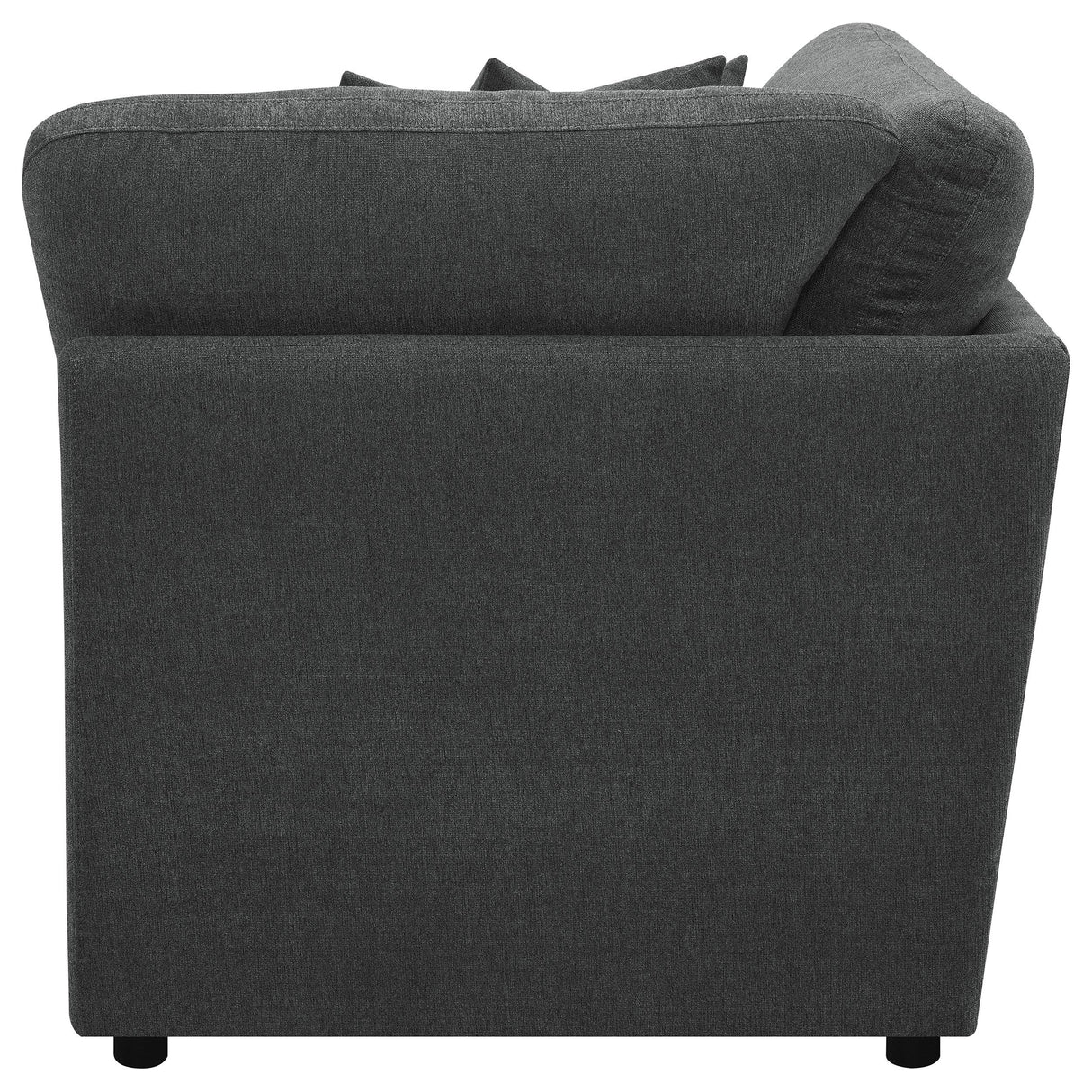 Collins Dark Gray Modular Corner Chair from Coaster - Luna Furniture