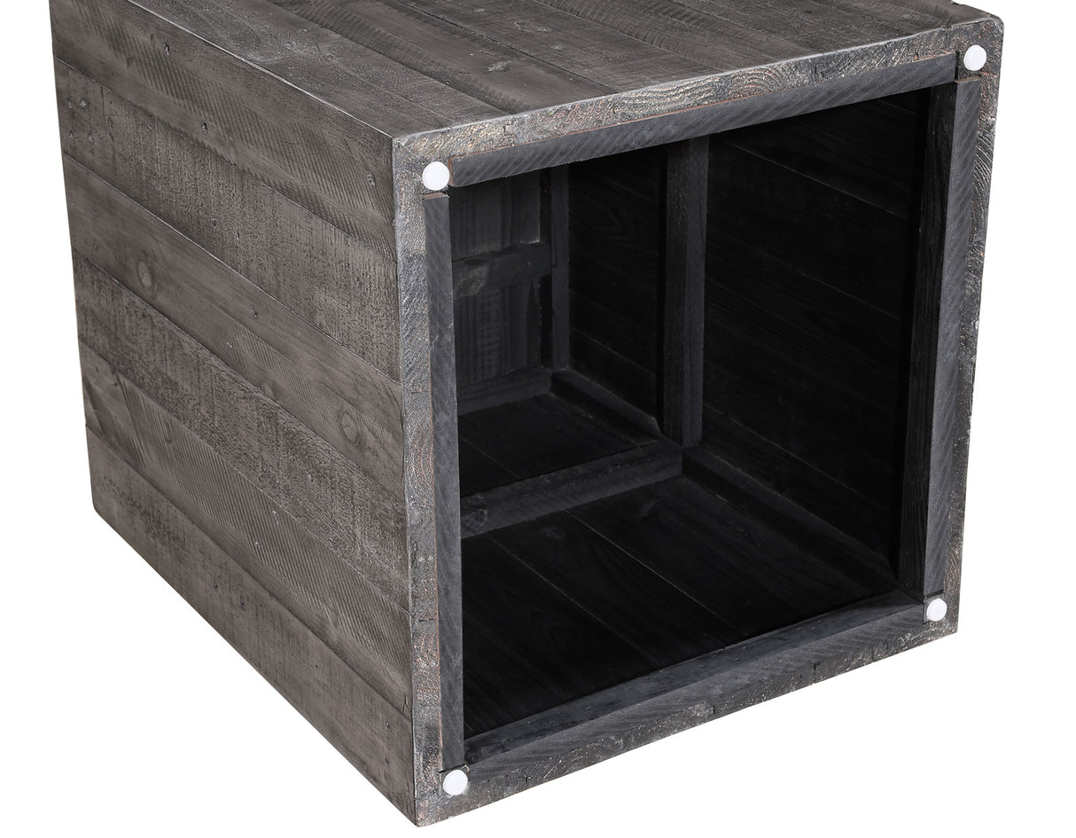 Colson Reclaimed Solid Pine End Table from Steve Silver - Luna Furniture