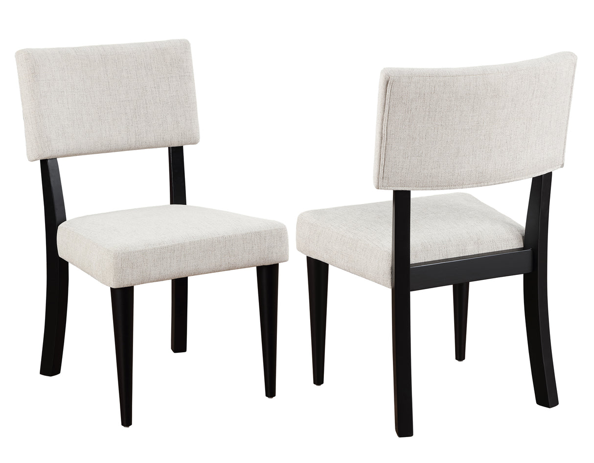 Colvin Black/White Round Marble Top Dining Room Set from Steve Silver - Luna Furniture