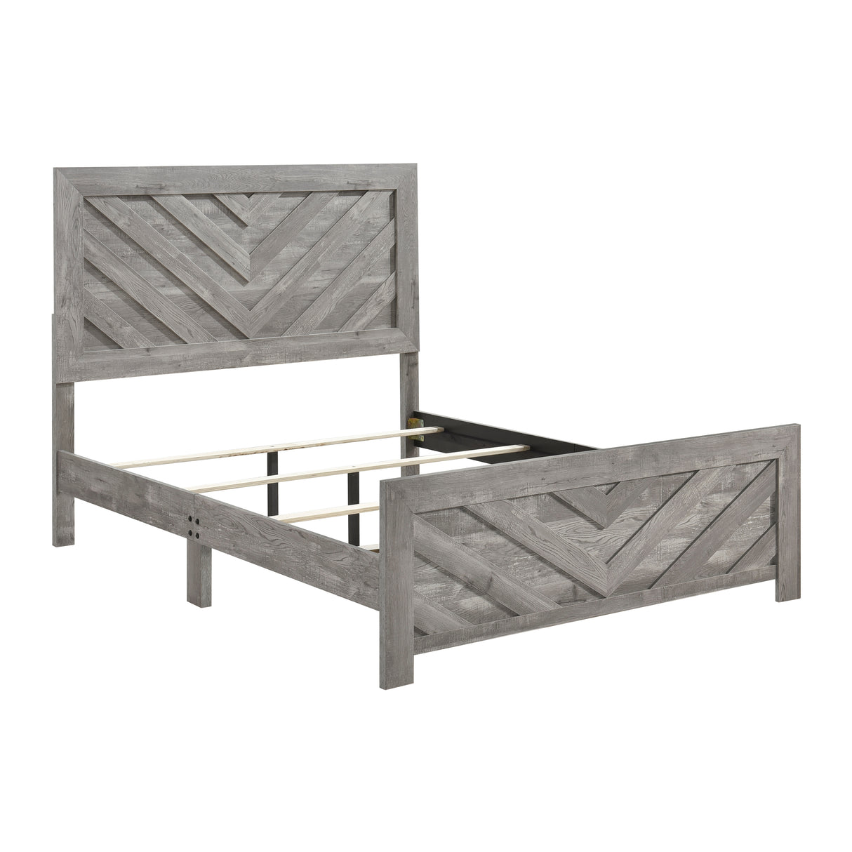 Corbin Gray Crossbuck Panel Youth Bedroom Set from Homelegance - Luna Furniture