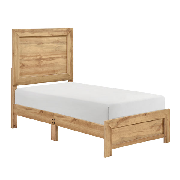 Corbin Natural Twin Panel Bed