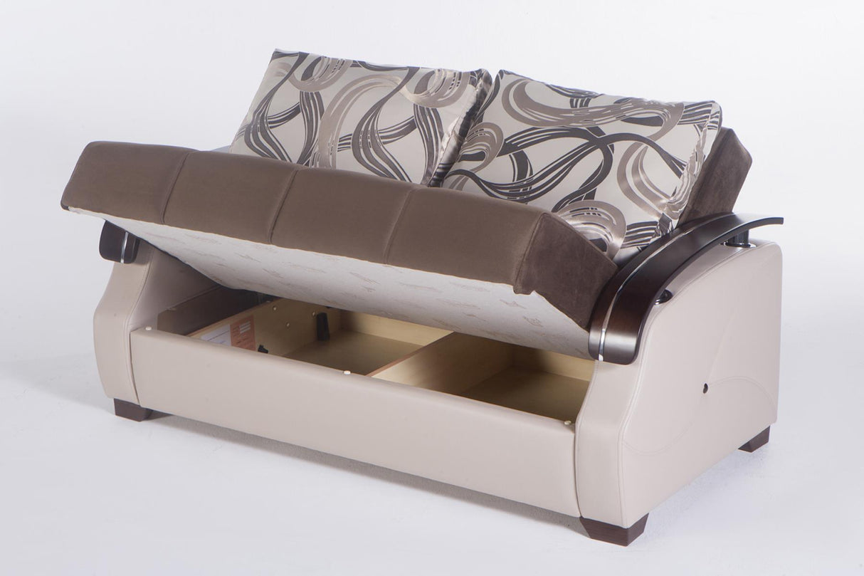 Costa Best Brown 3-Seat Sleeper Sofa from Bellona - Luna Furniture