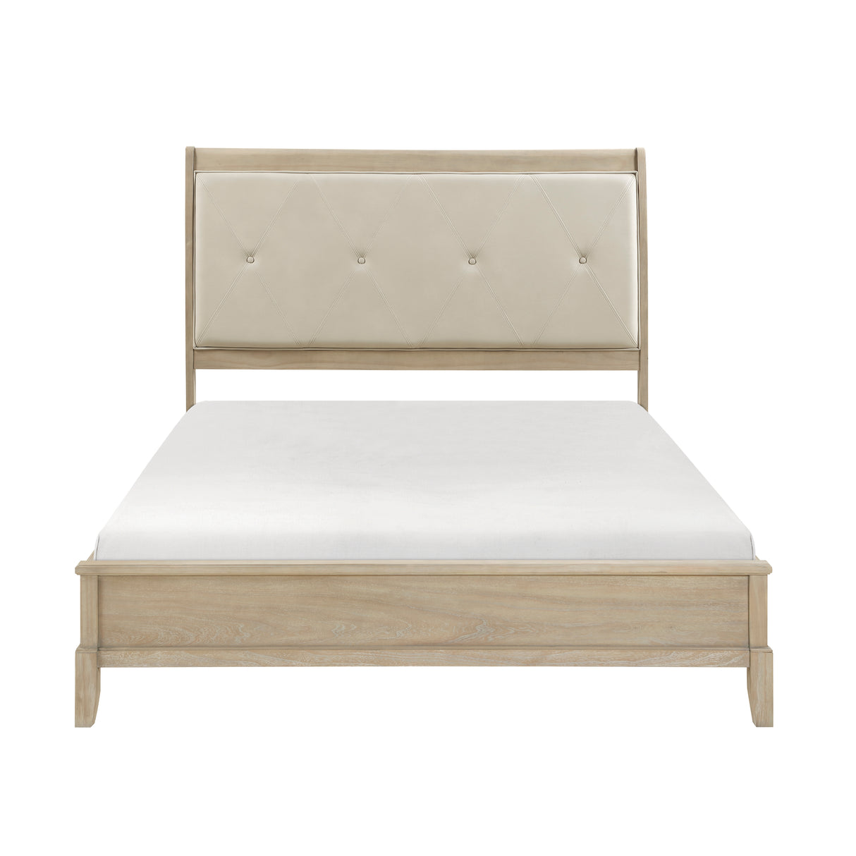 Cotterill Beige Queen Bed from Homelegance - Luna Furniture