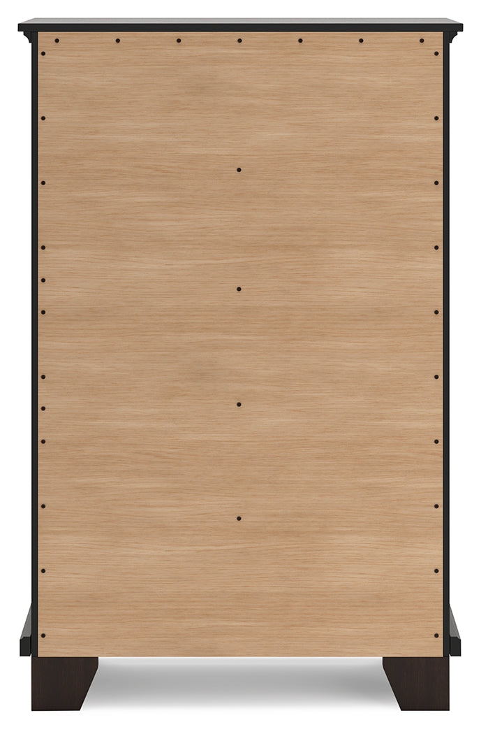 Covetown Full Panel Bed, Chest and Nightstand from Ashley - Luna Furniture