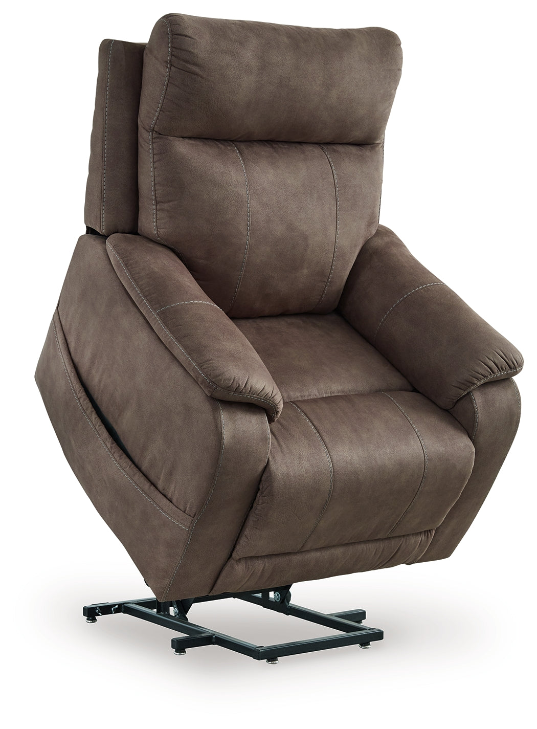 Crestmeade Espresso Power Lift Recliner from Ashley Furniture - Luna Furniture