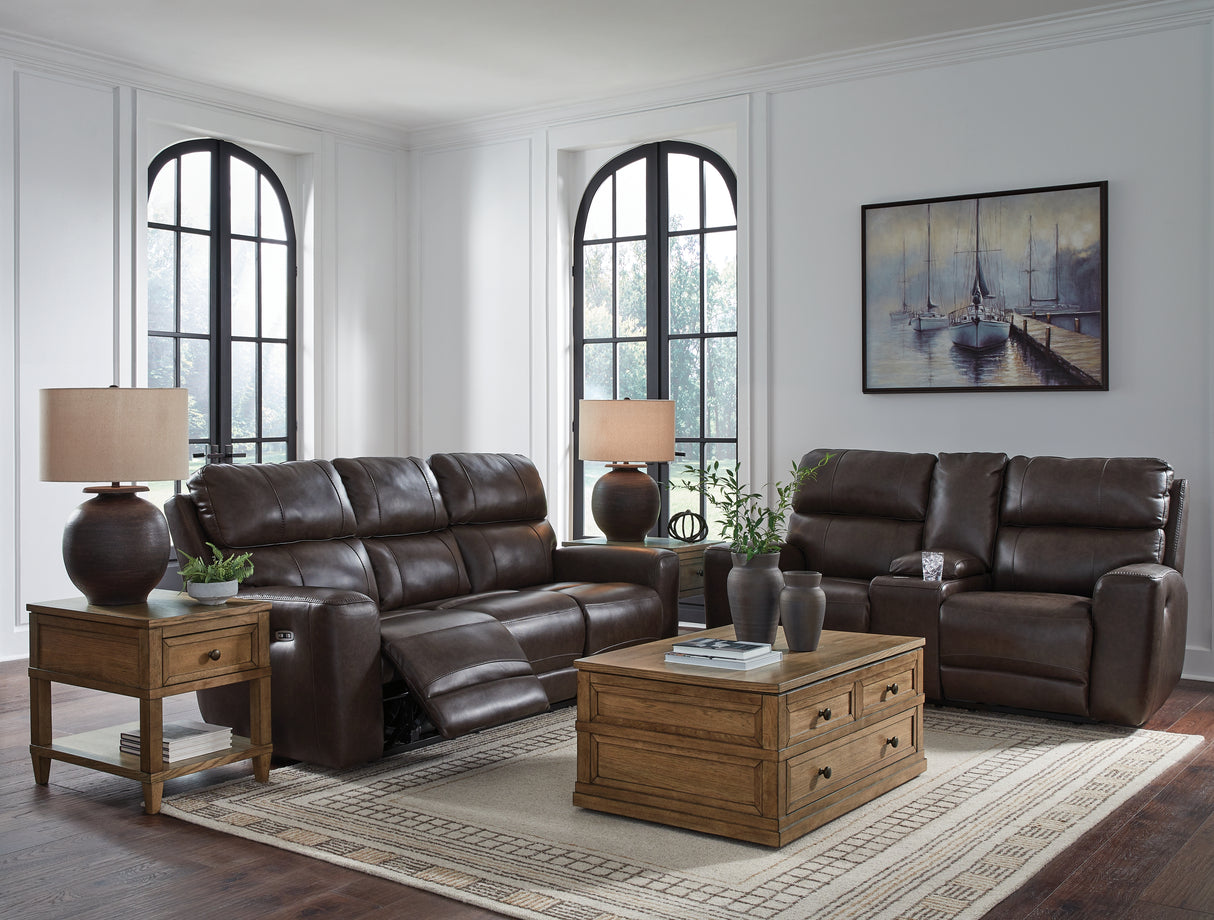 Crossplex Sofa and Loveseat in Smoke from Ashley Furniture - Luna Furniture