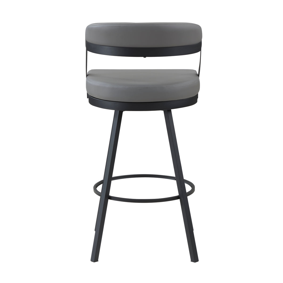 Crowley Gray Swivel Pub Height Chair, Set of 2 from Homelegance - Luna Furniture
