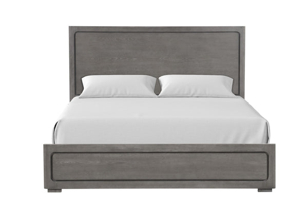Crowthorne Warm Gray King Panel Bed