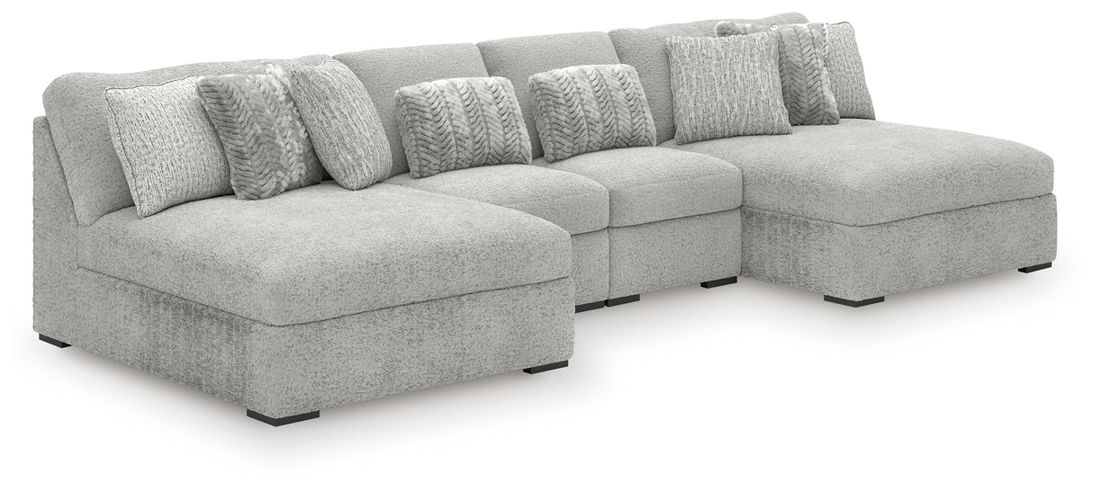 Cuddle Plush Arctic 4-Piece Double Chaise Sectional from Ashley Furniture - Luna Furniture