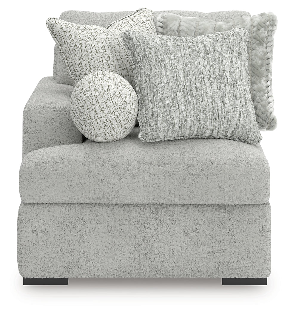Cuddle Plush Arctic Left-Arm Facing Corner Chair from Ashley - Luna Furniture