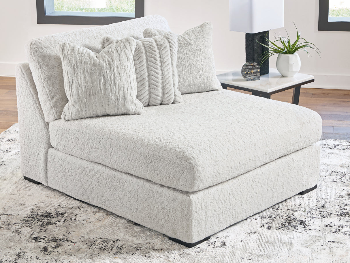 Cuddle Plush Arctic Oversized Armless Chaise from Ashley - Luna Furniture