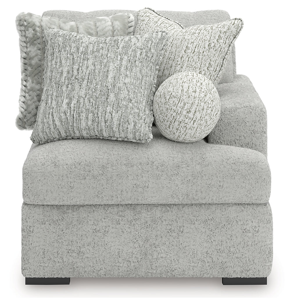 Cuddle Plush Arctic Right-Arm Facing Corner Chair from Ashley - Luna Furniture