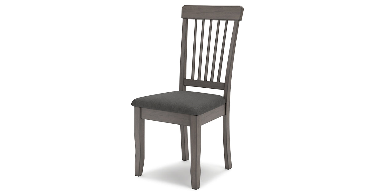 Shullden Gray Dining Table and 2 Chairs from Ashley - Luna Furniture
