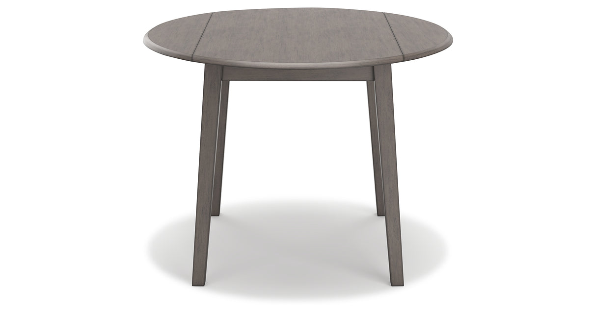 Shullden Gray Dining Table and 2 Chairs from Ashley - Luna Furniture