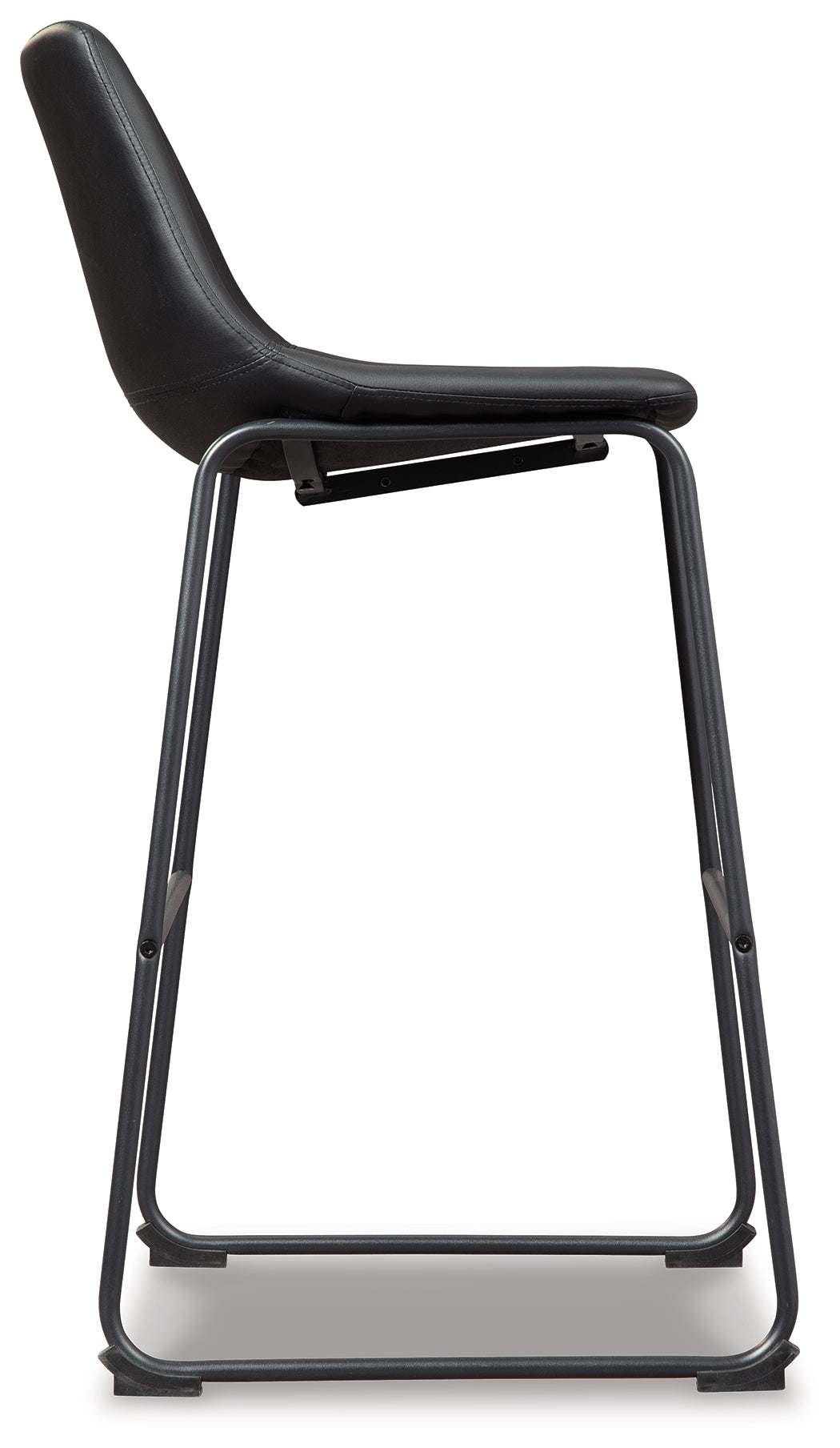 Centiar Black Pub Height Barstool, Set of 2 from Ashley Furniture - Luna Furniture
