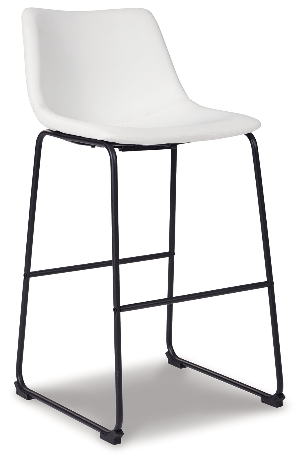 Centiar White Pub Height Bar Stool, Set of 2 from Ashley - Luna Furniture