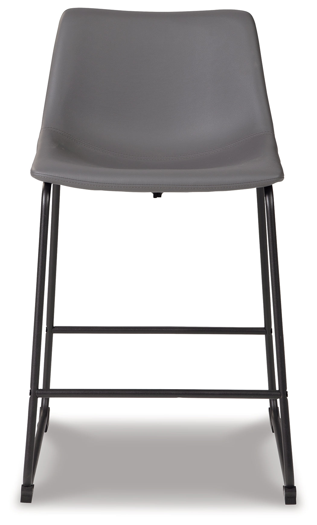 Centiar Gray Counter Height Barstool, Set of 2 from Ashley - Luna Furniture