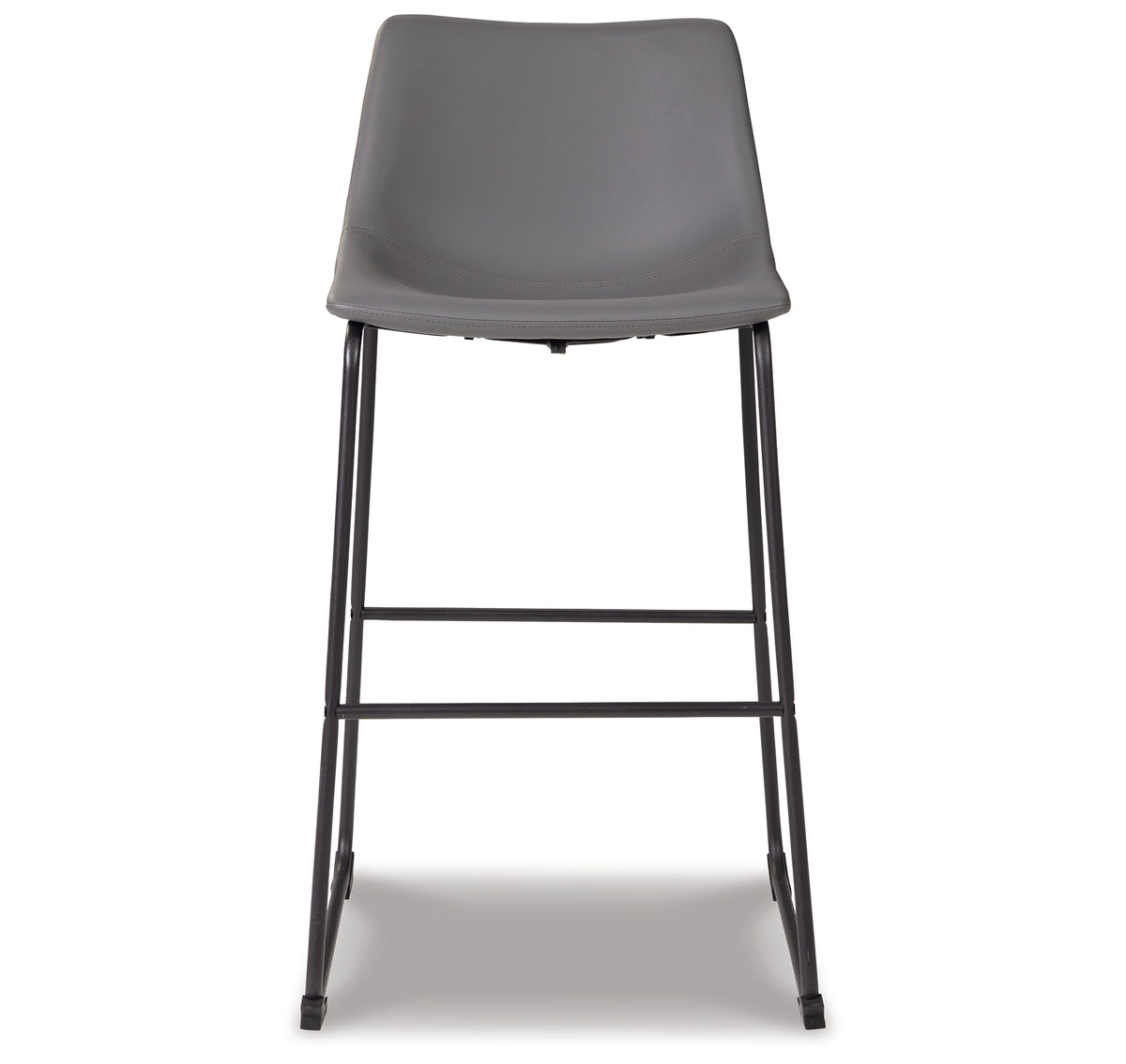 Centiar Gray Pub Height Barstool, Set of 2 from Ashley - Luna Furniture