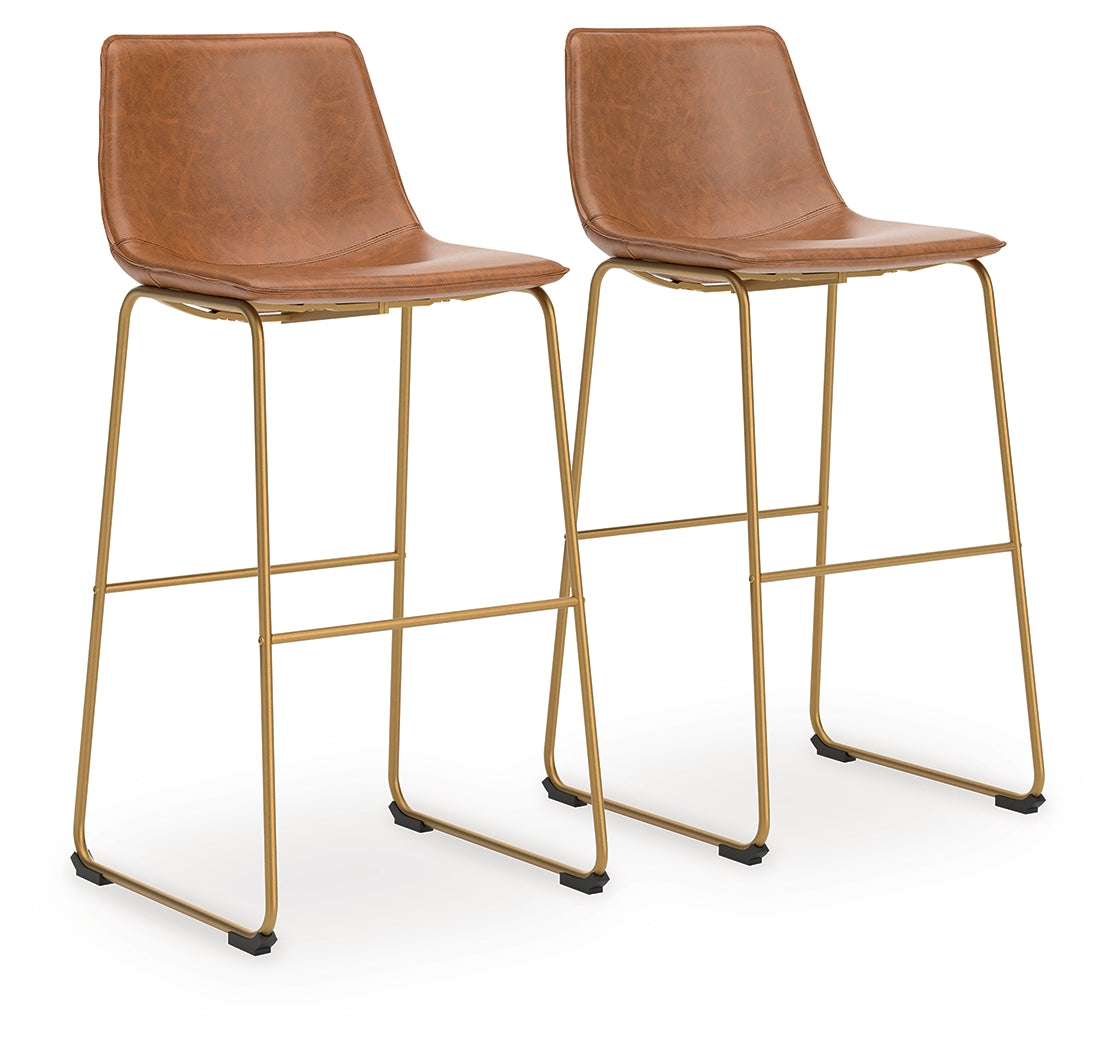 Ciabori Multi Bar Height Barstool, Set of 2 from Ashley Furniture - Luna Furniture