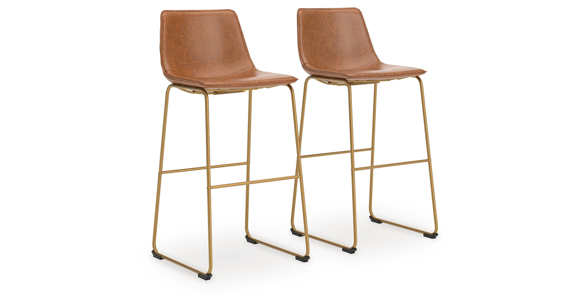 Ciabori Multi Bar Height Barstool, Set of 2 from Ashley Furniture - Luna Furniture
