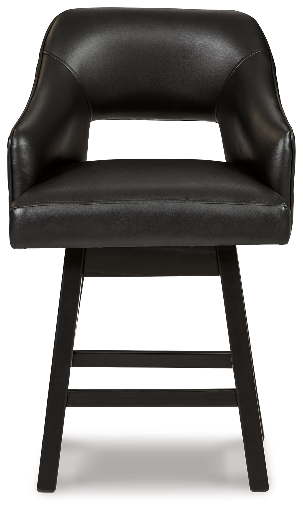 Tallenger 2-Piece Bar Stool in Black/Dark Brown from Ashley - Luna Furniture
