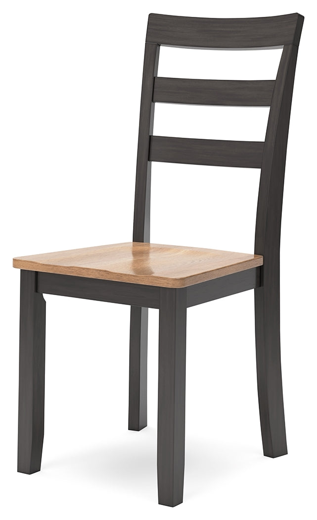 Gesthaven Dining Table and 4 Chairs in Natural/Brown from Ashley Furniture - Luna Furniture