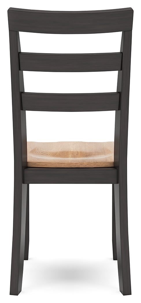 Gesthaven Dining Table and 4 Chairs in Natural/Brown from Ashley Furniture - Luna Furniture