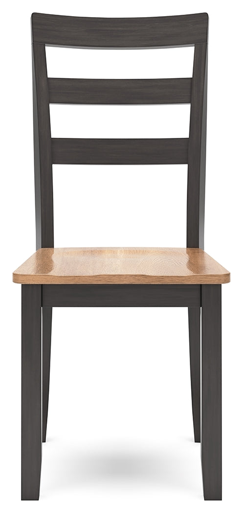 Gesthaven Dining Table and 4 Chairs in Natural/Brown from Ashley Furniture - Luna Furniture
