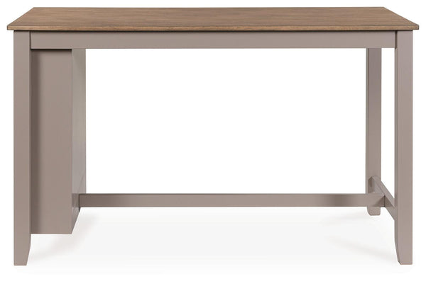 Harperfeld Natural/Gray Counter Height Dining Table