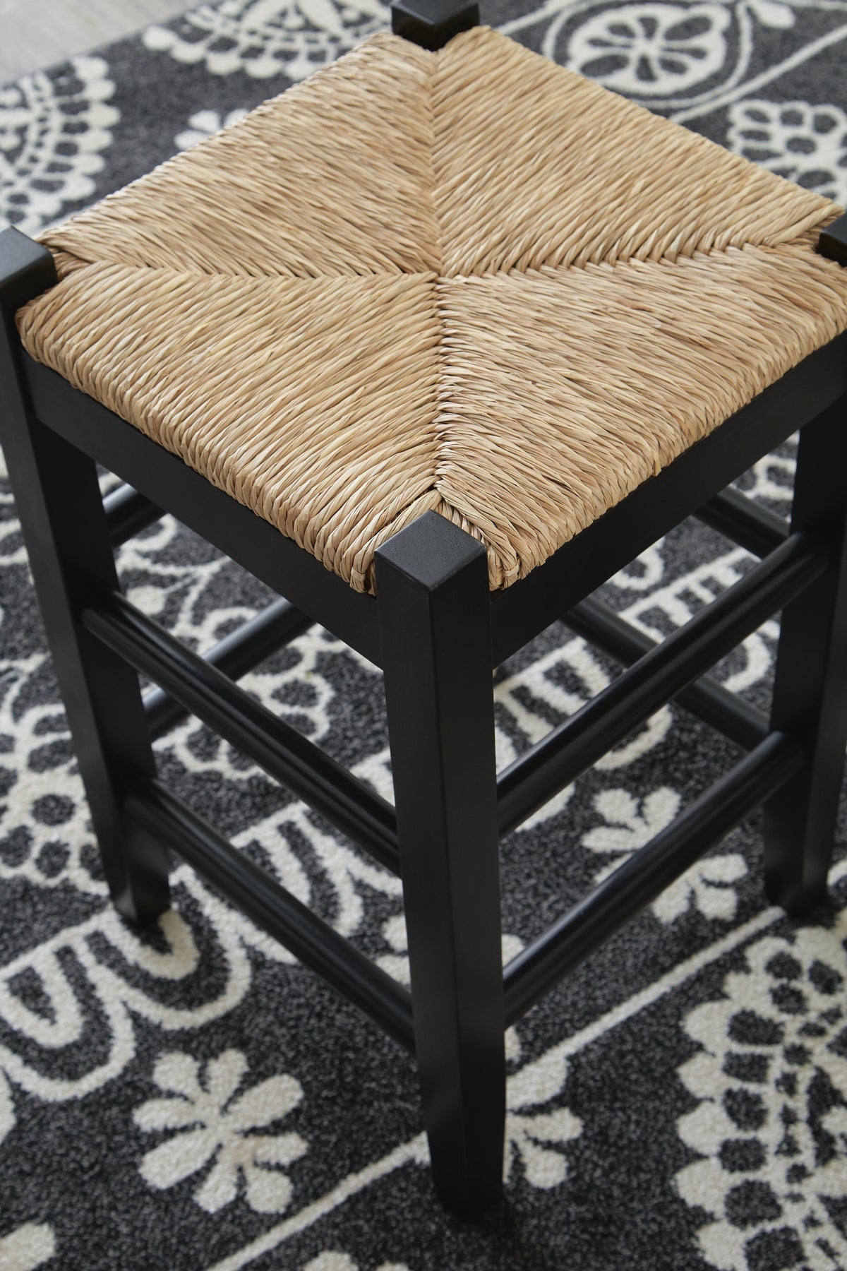 Mirimyn Black Bar Height Barstool, Set of 2 from Ashley Furniture - Luna Furniture