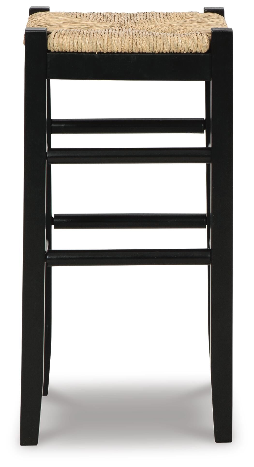Mirimyn Black Bar Height Barstool, Set of 2 from Ashley Furniture - Luna Furniture