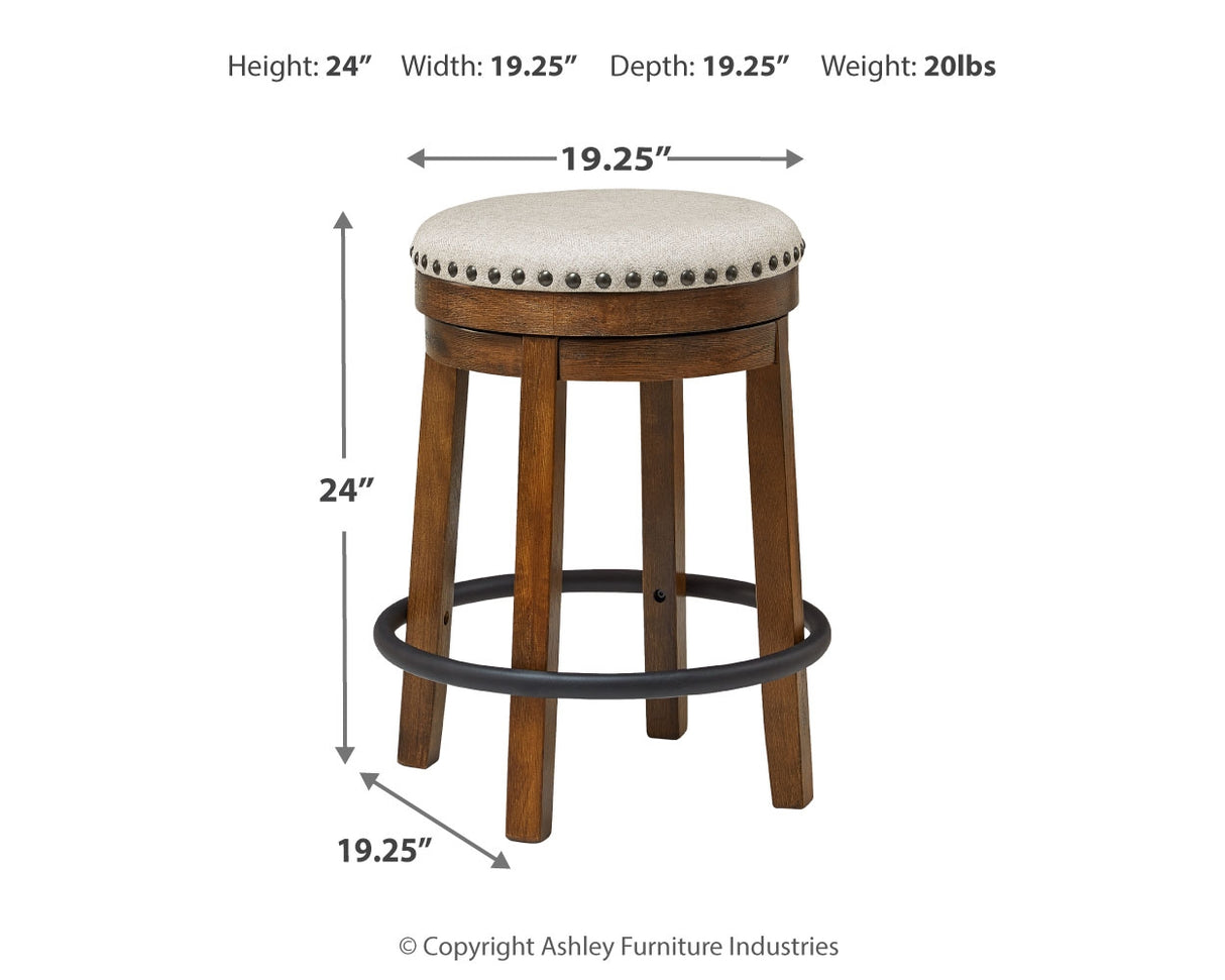 Valebeck Multi Counter Height Table and 4 Stools from Ashley Furniture - Luna Furniture