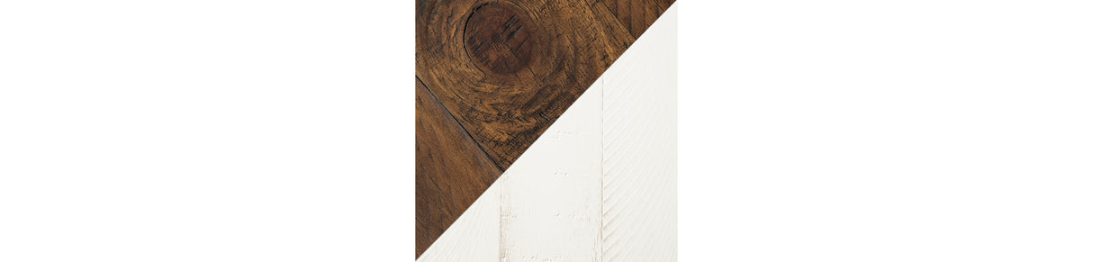 Valebeck Counter Height Dining Table and 4 Barstools in White from Ashley Furniture - Luna Furniture