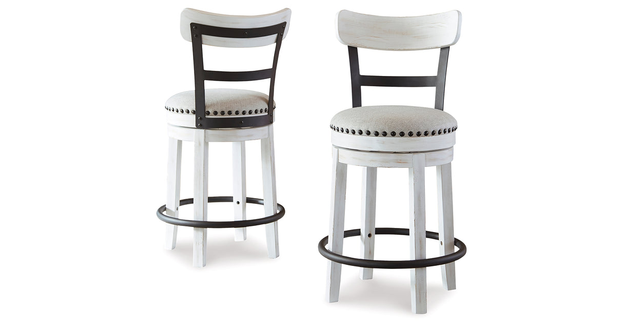 Valebeck Counter Height Barstool (Set of 2) from Ashley - Luna Furniture