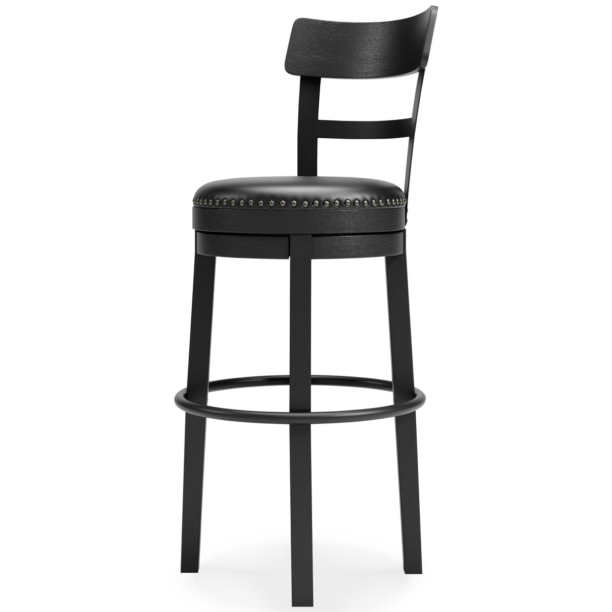 Valebeck Black Bar Height Barstool from Ashley Furniture - Luna Furniture