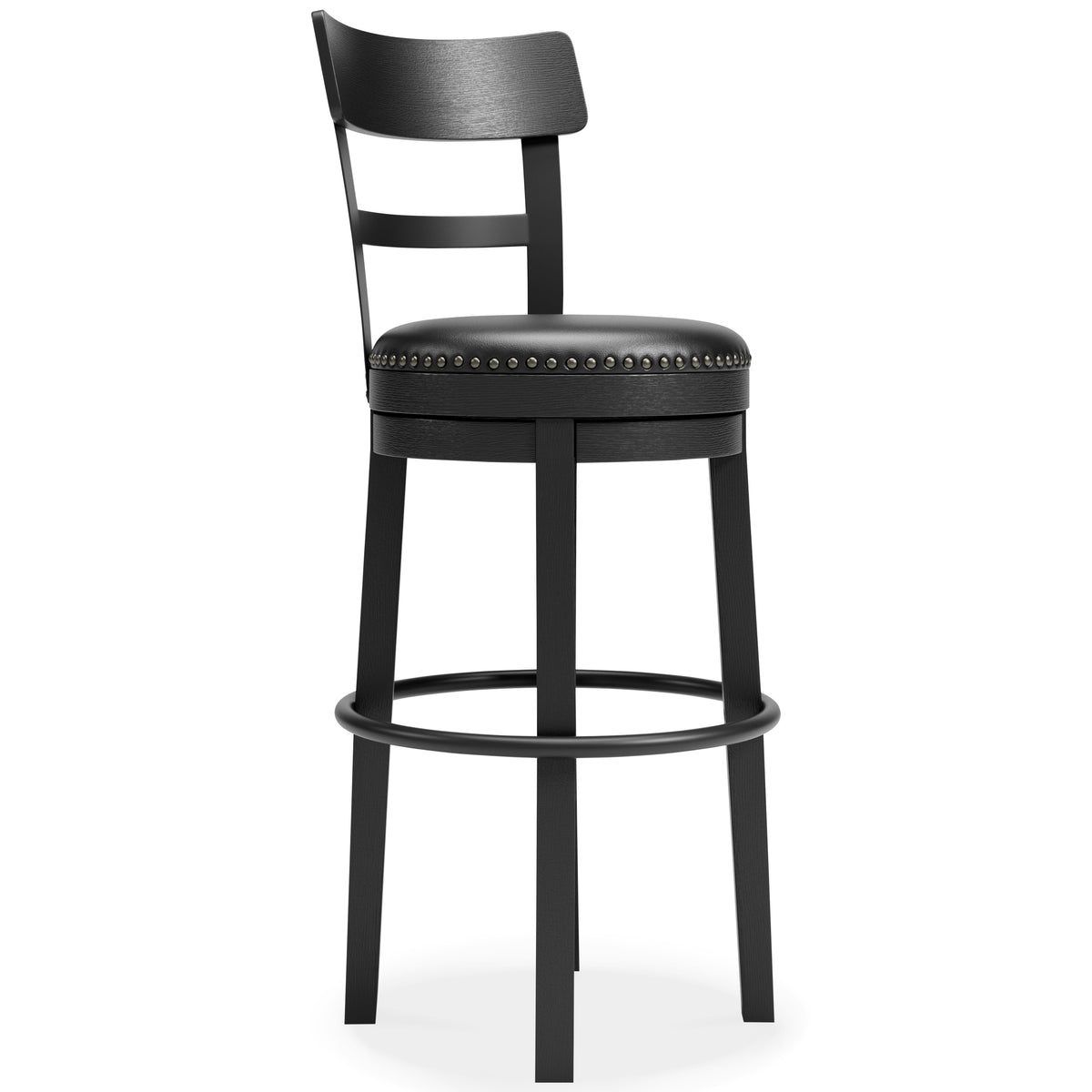 Valebeck Black Bar Height Barstool from Ashley Furniture - Luna Furniture