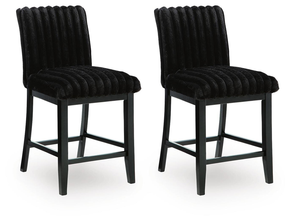Mervannie Counter Height Barstool (Set of 2) from Ashley - Luna Furniture