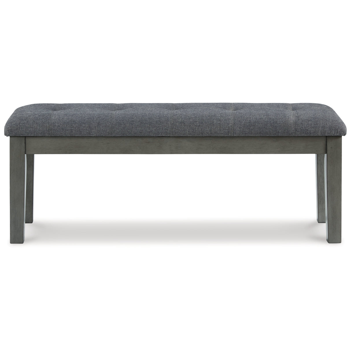 Hallanden Two-tone Gray 50" Dining Bench from Ashley Furniture - Luna Furniture
