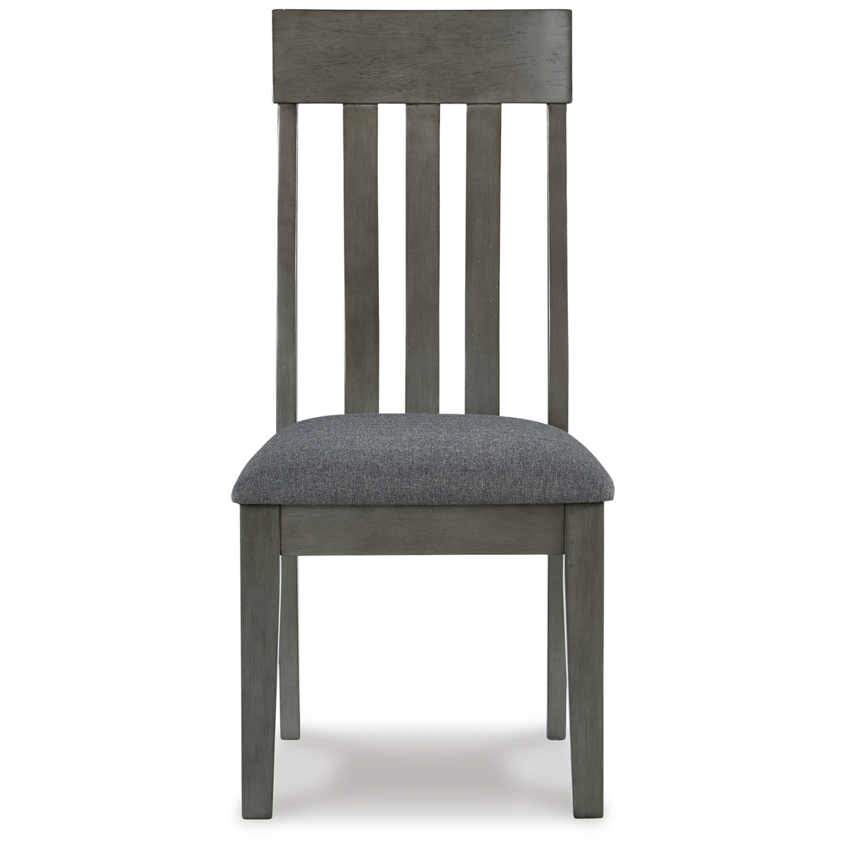Hallanden Gray Dining Table and 6 Chairs with Server from Ashley Furniture - Luna Furniture