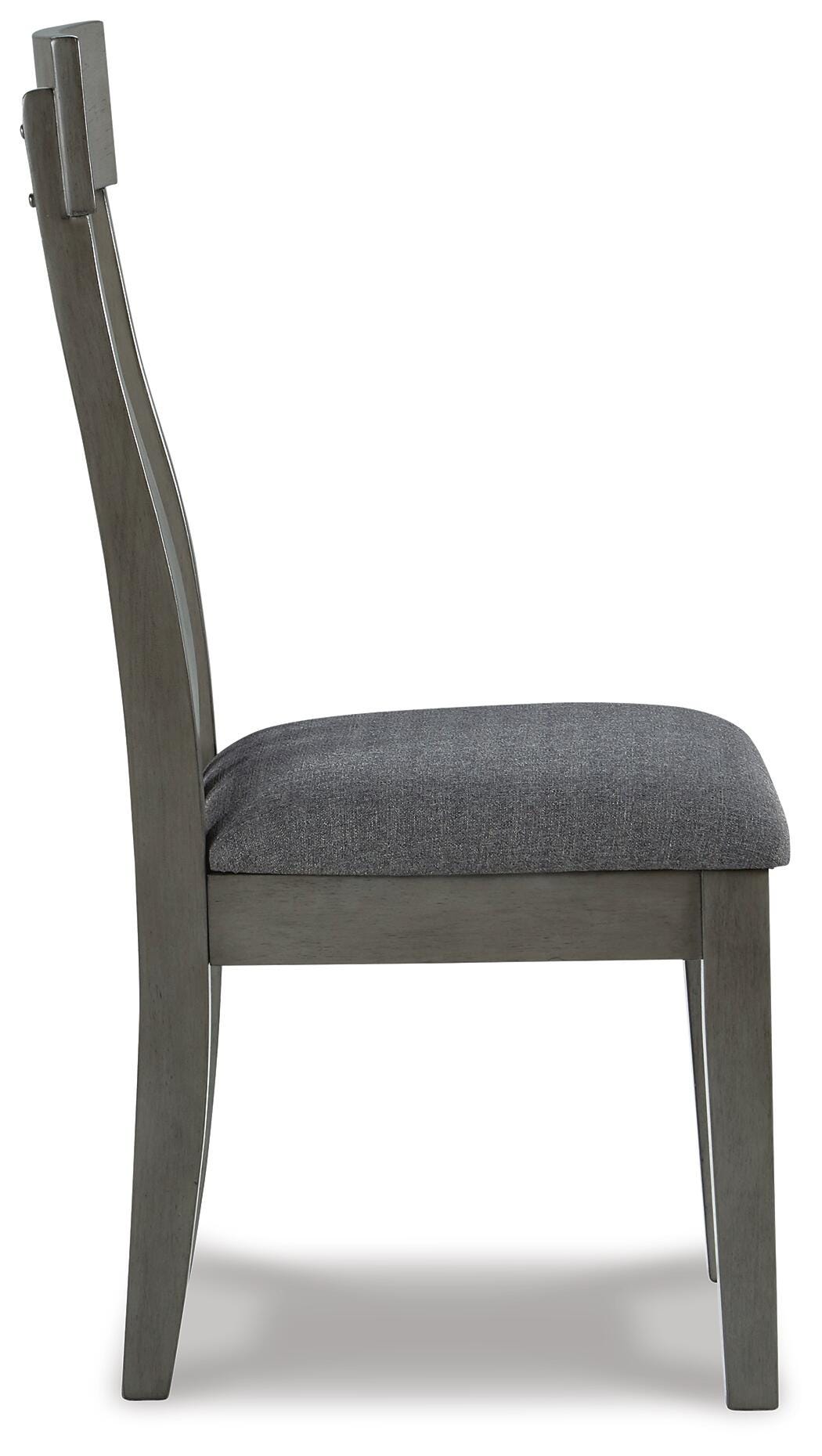 Hallanden Two-tone Gray Dining Chair, Set of 2 from Ashley Furniture - Luna Furniture