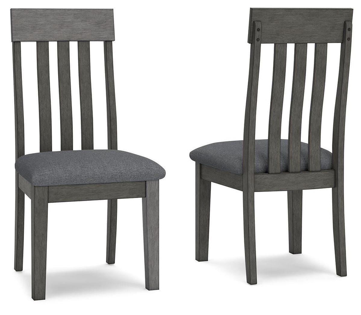 Hallanden Two-tone Gray Dining Chair, Set of 2 from Ashley Furniture - Luna Furniture